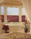 Hunter Douglas Duette Duolight  Window Shades -- Lake Worth Florida Bathroom