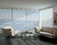 Oceanfront in Palm Beach Florida --Pirouette Window Shadings Hunter Douglas